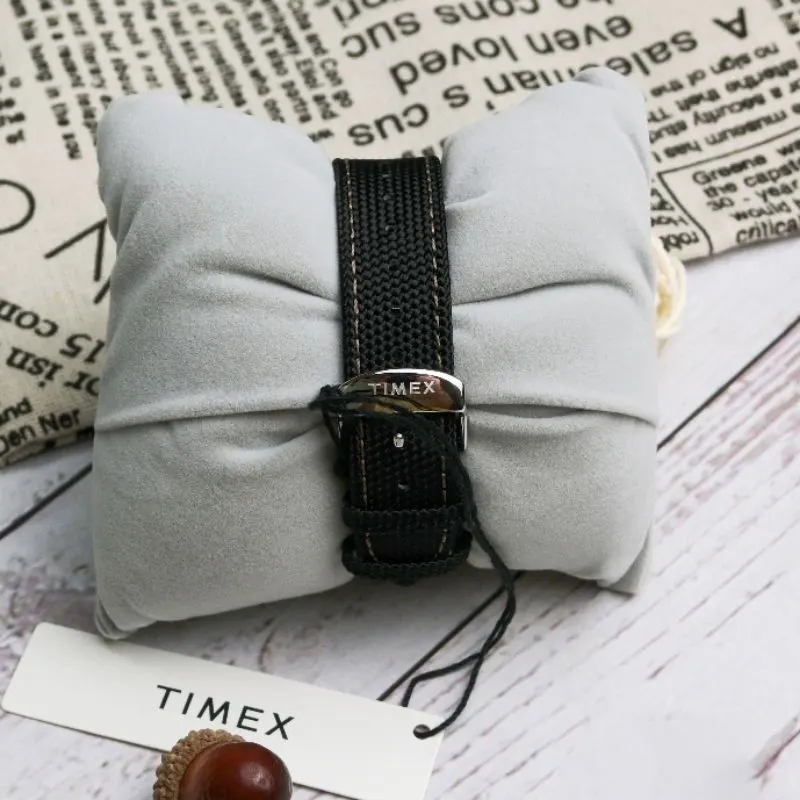 Timex Chronograph Quartz Black Dial Febric Strap Men's Watch- TW2V43700